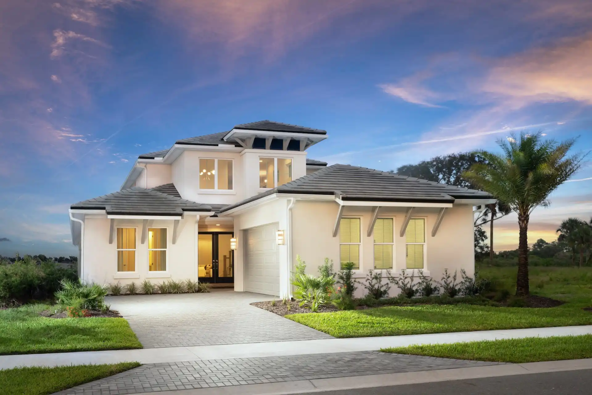 Veranda – Elevation B, Modern Coastal